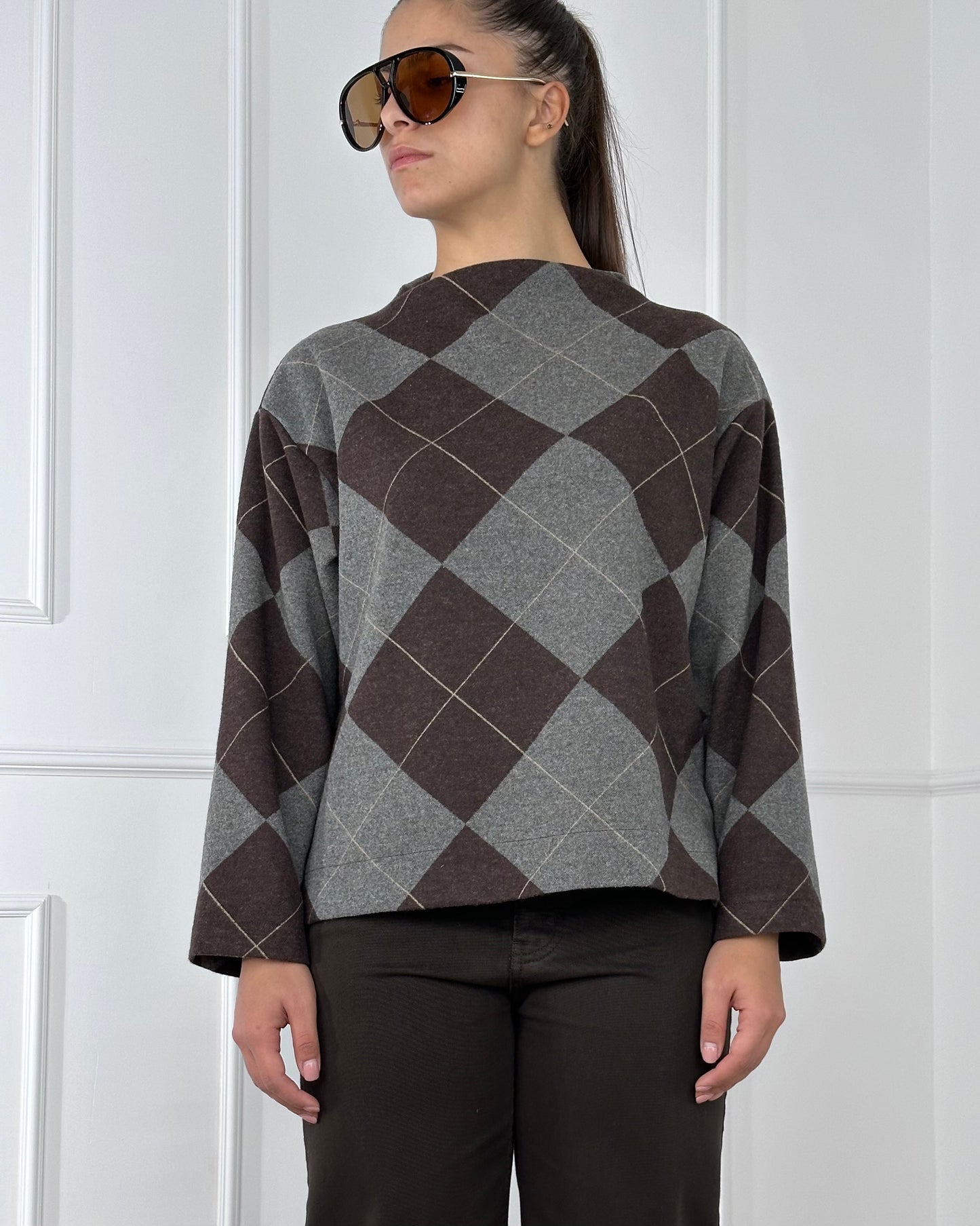 B32563 - BREND MAGLIA ROMBI