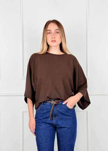 A169588 - BREND MAGLIA MANICA AMPIA