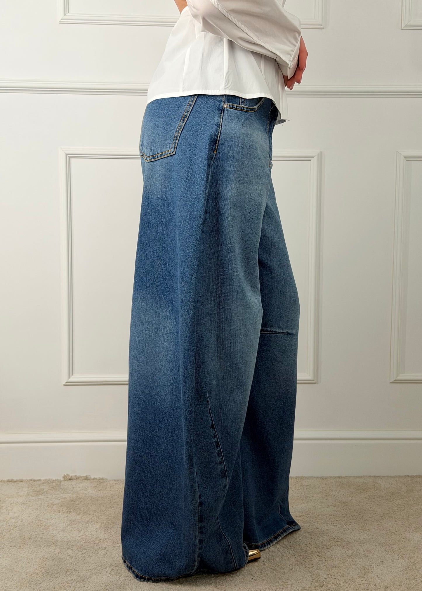 P314J119W671 - TENSIONE IN DENIM SCURO LOUVRE