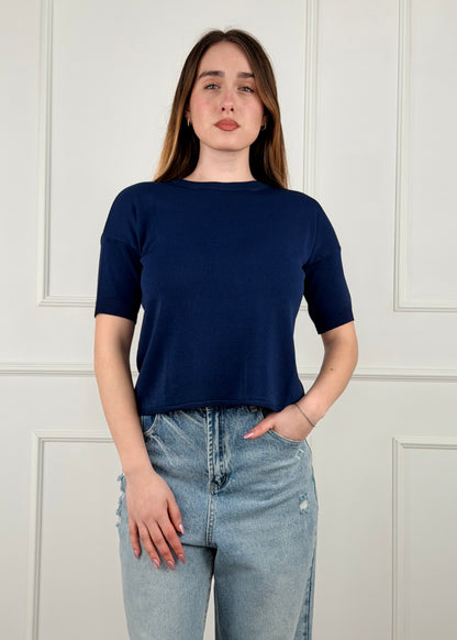 I92562 - BREND MAGLIA IN FILO DI VISCOSA