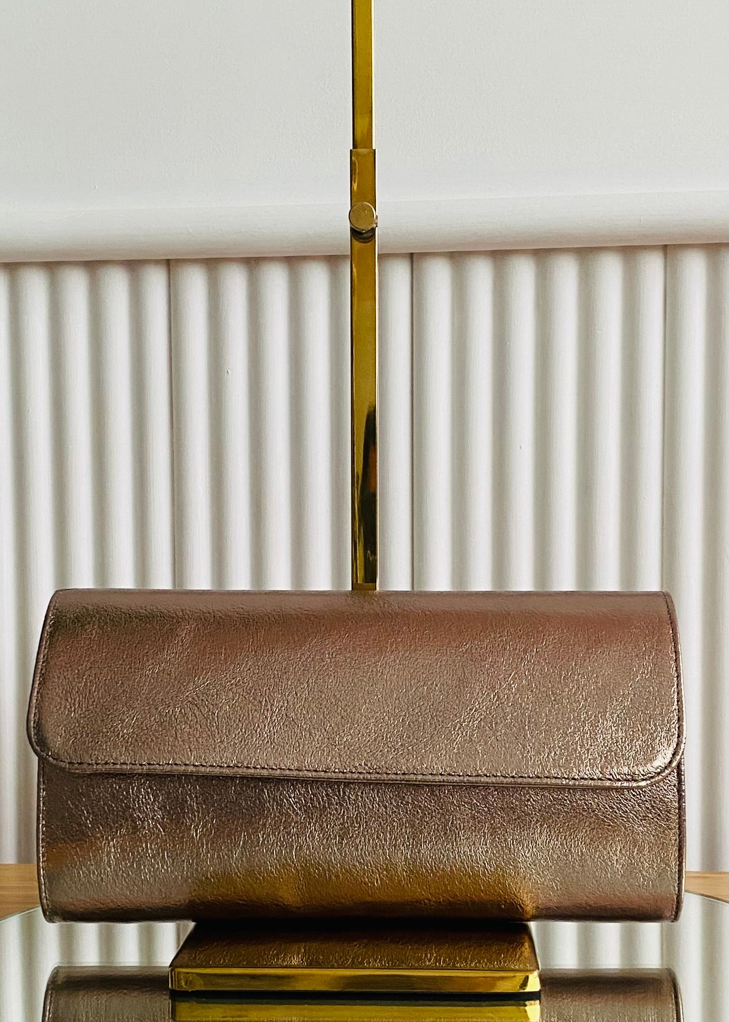 BRS • BORSA VELIA VERA PELLE CON TRACOLLA