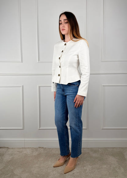 26B4366 - TENSIONE IN GIACCA IN COTONE SFIANCATA