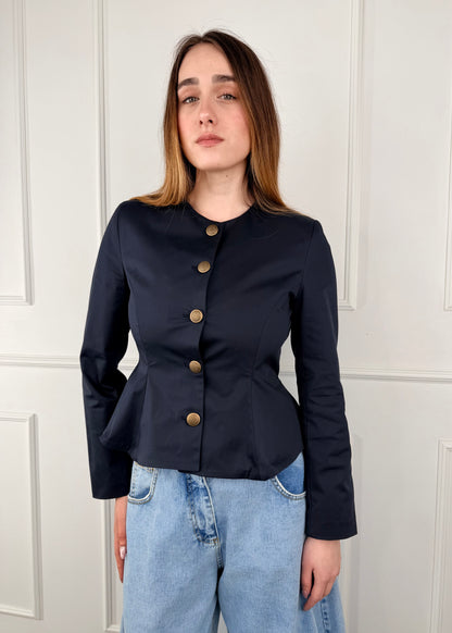 26B4366 - TENSIONE IN GIACCA IN COTONE SFIANCATA