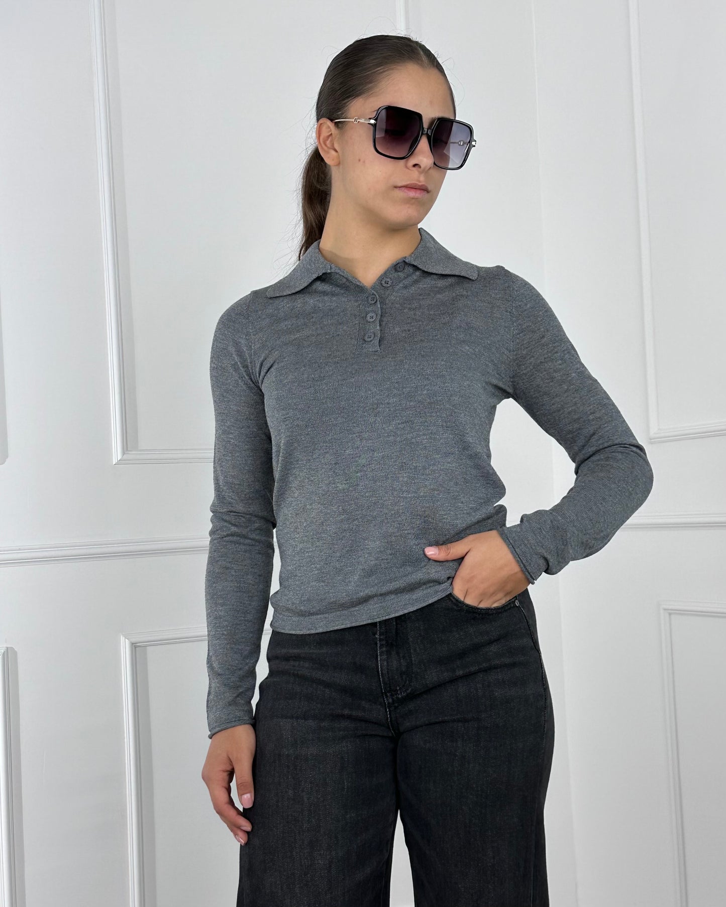 Q365552 - BREND POLO MANICA LUNGA