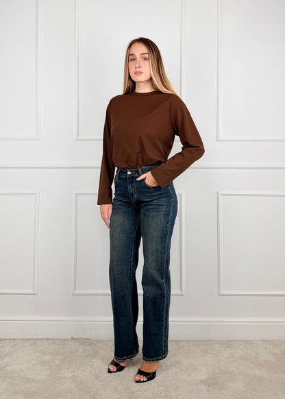 PVDT3672T - MY-D DENIM STRAIGHT WASHED