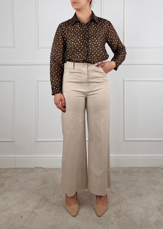 00155 - PANTALONE PALAZZO CROPPED