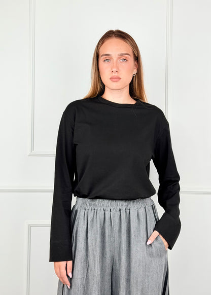 C28525A27 - T SHIRT BREND MANICA LUNGA