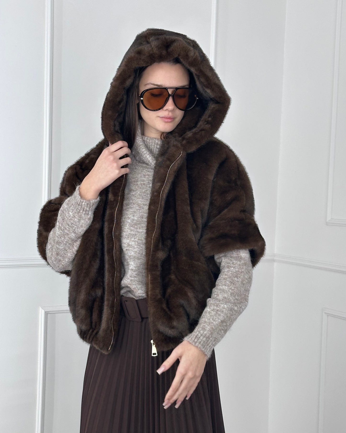 GC66738 - ECOFUR CON CAPPUCCIO