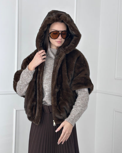 GC66738 - ECOFUR CON CAPPUCCIO