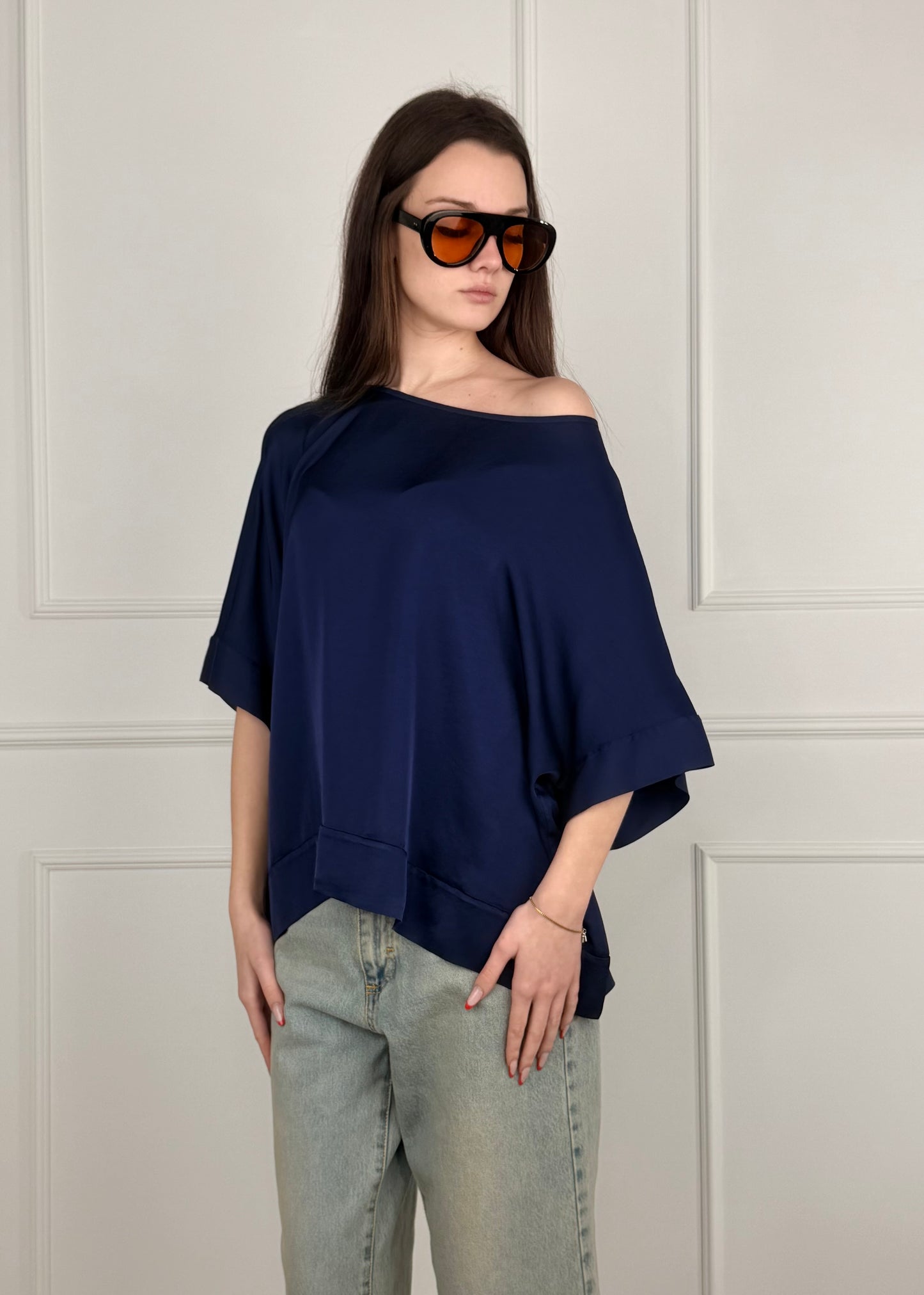 F5293B05QPE26 - TENSIONE IN BLUSA IN VISCOSA