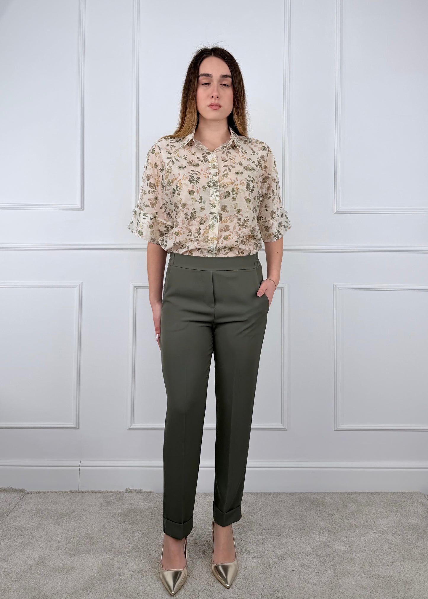 B3702 - BREND PANTALONE SIGARETTA