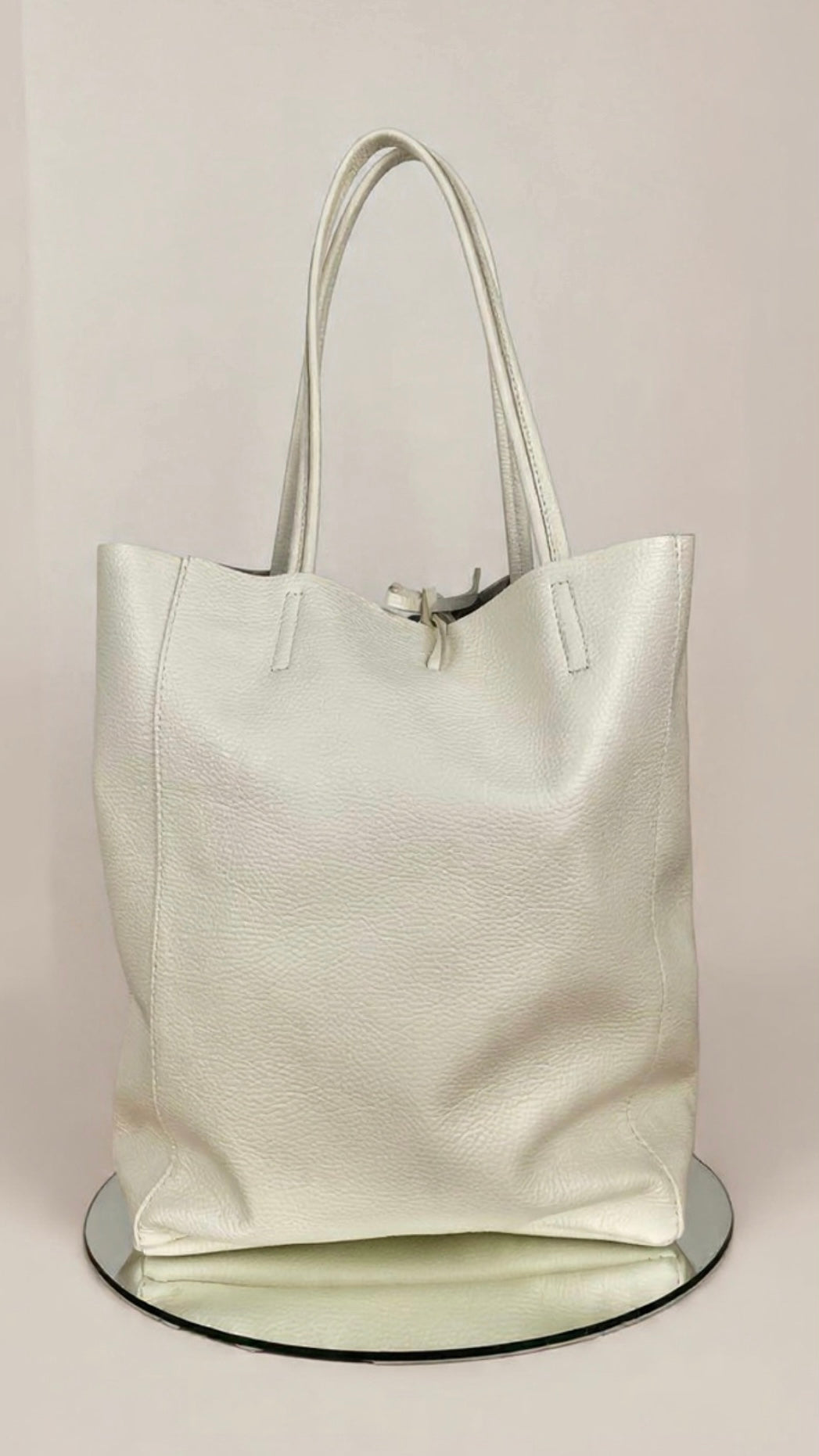 BRS450 SHOPPER BAG IN VERA PELLE