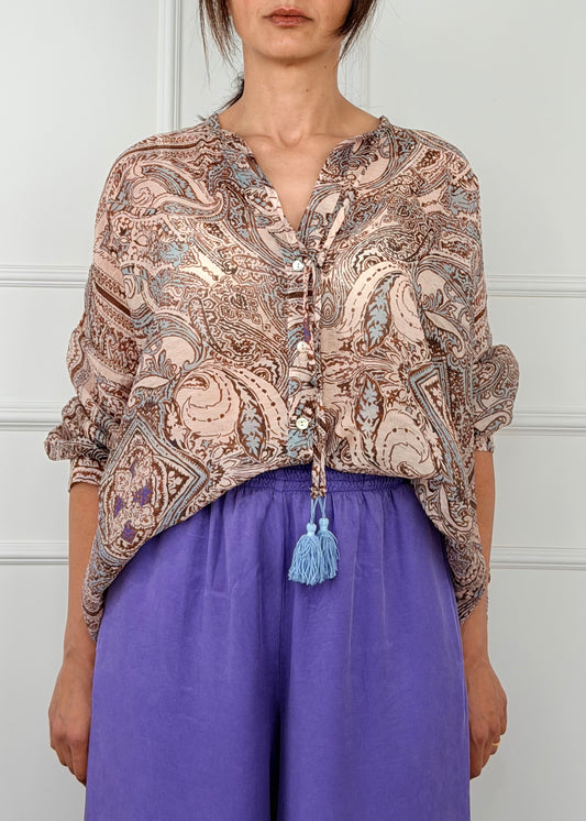 S26CI12 - TENSIONE IN CAMICIA FANTASIA PAISLEY
