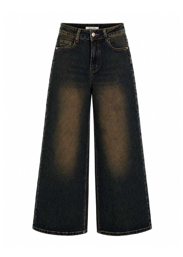 60109WF - GIORGIA & J. DENIM WIDE LEG