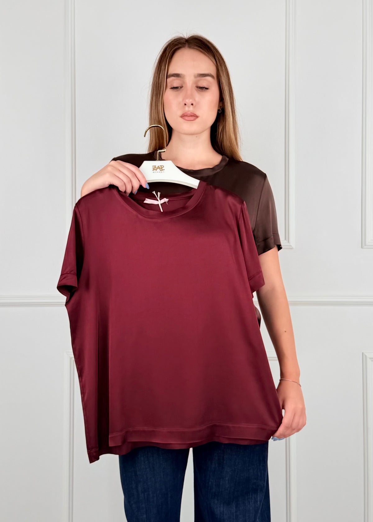 MR26122 - T-SHIRT MANICA CORTA IN VISCOSA