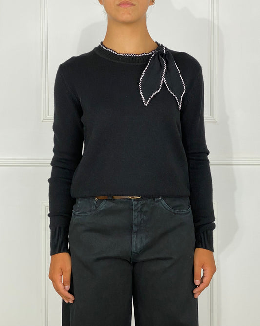 4802 - MAGLIA CON FIOCCO