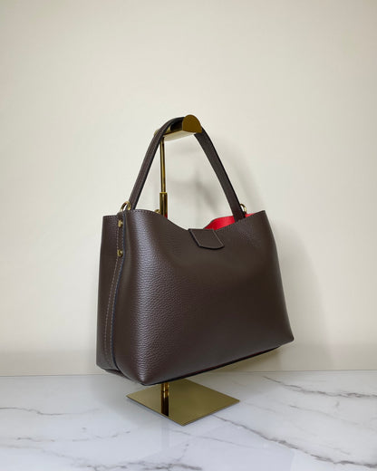 BRS458 BORSA VERA PELLE SMALL