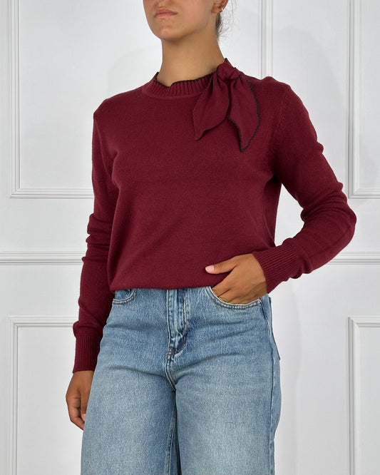 4802 - MAGLIA CON FIOCCO