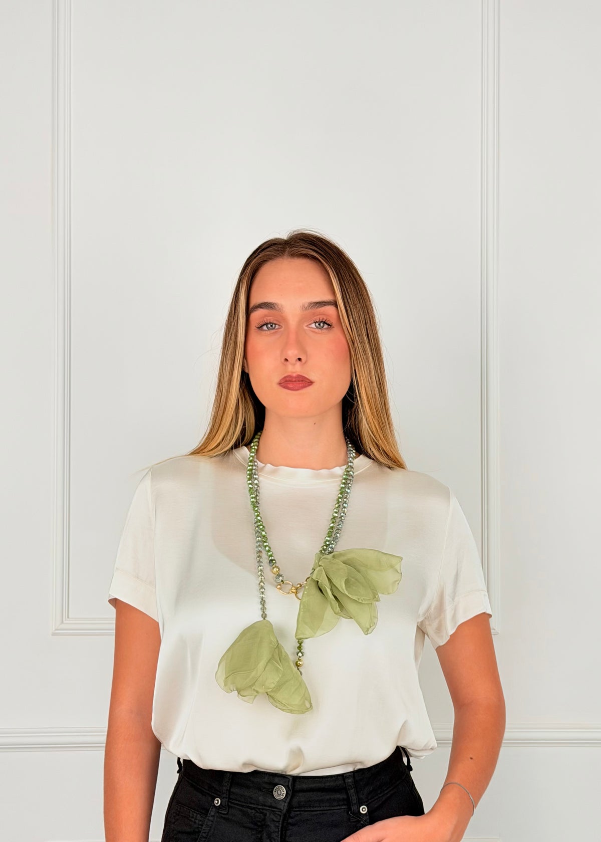 CLN • COLLANA FOGLIA