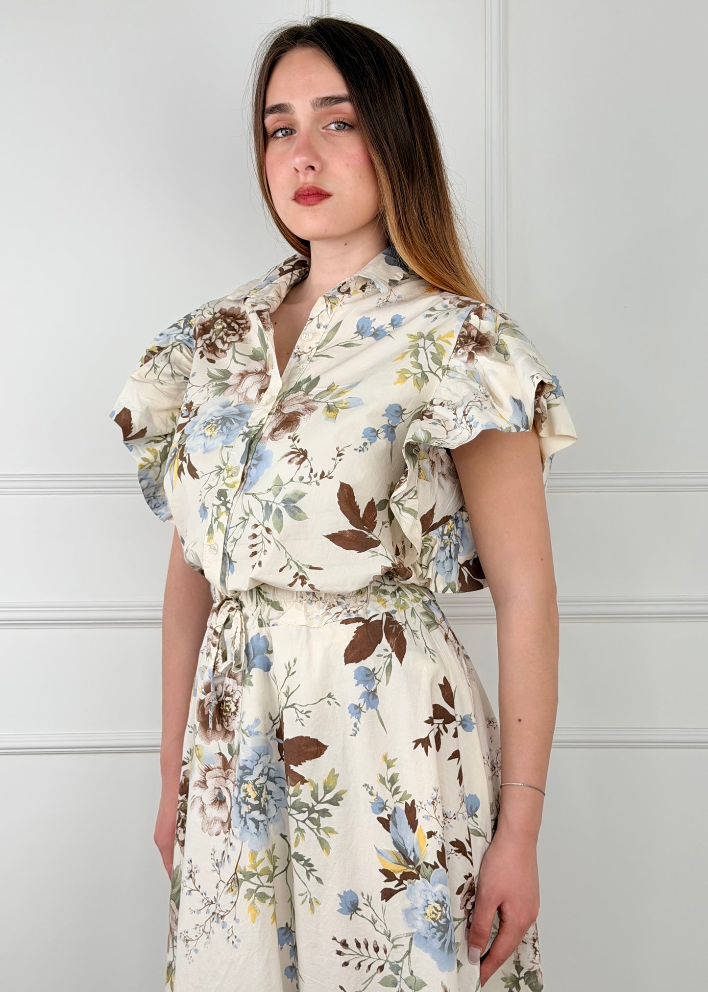 A8262C12 - CAMICIA FANTASIA FLOREALE