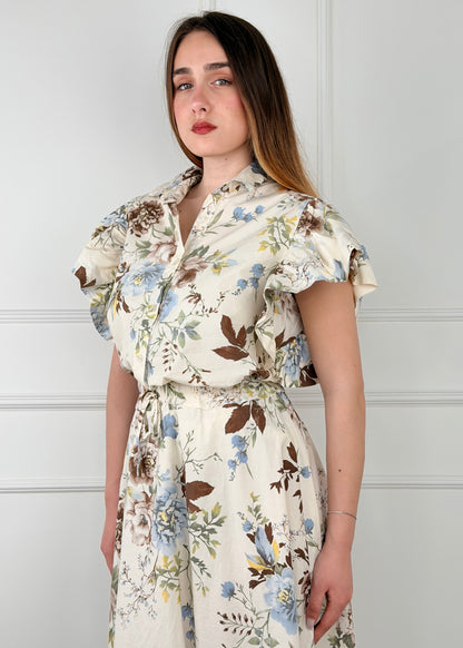 A8262C12 - CAMICIA FANTASIA FLOREALE