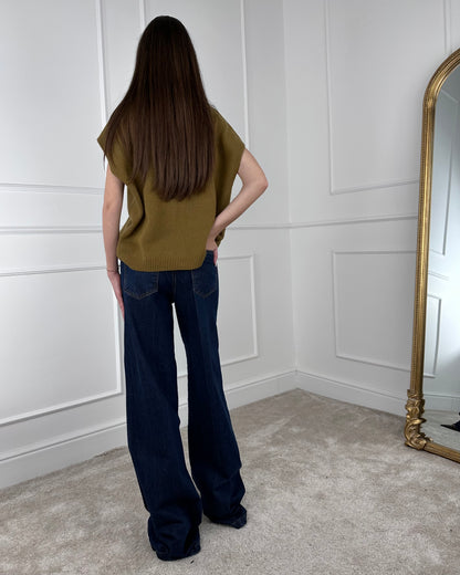 D80014 - TENSIONE IN GILET MISTO LANA & Cashmere