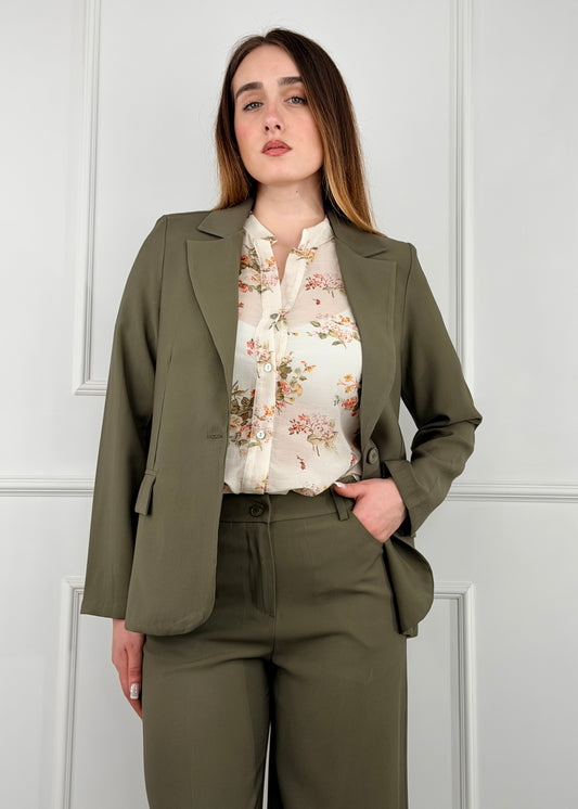 B3226P26 - GIACCA MONOPETTO VISCOSA OPACA