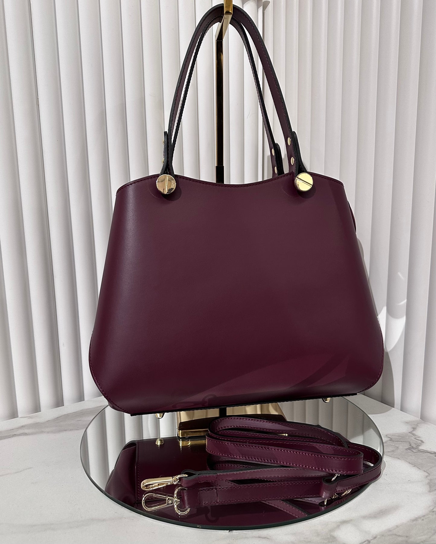 BRS4487 - BORSA VERA PELLE