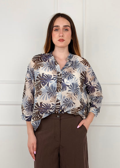 SP26222 - CAMICIA COTONE E SETA