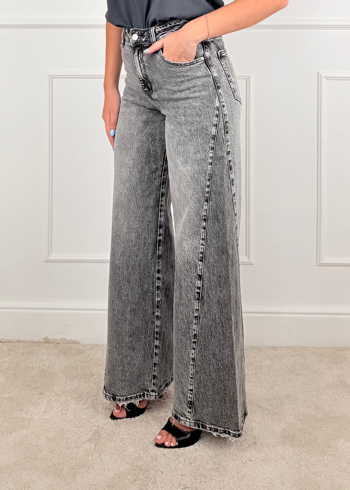 6182 - DENIM PALAZZO