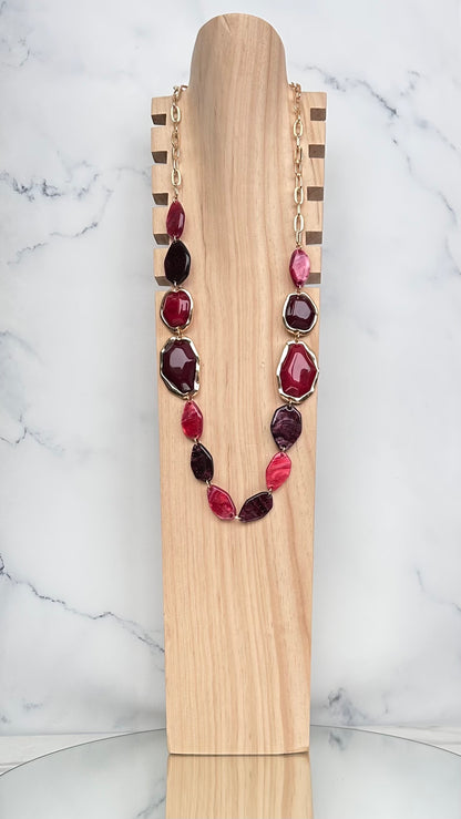 CLN10 COLLANA PIETRE