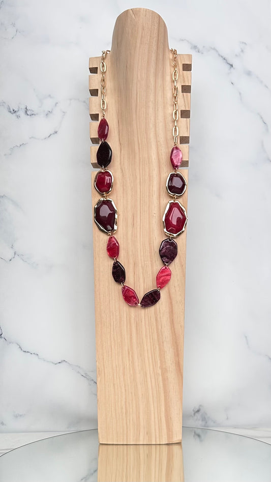 CLN10 COLLANA PIETRE