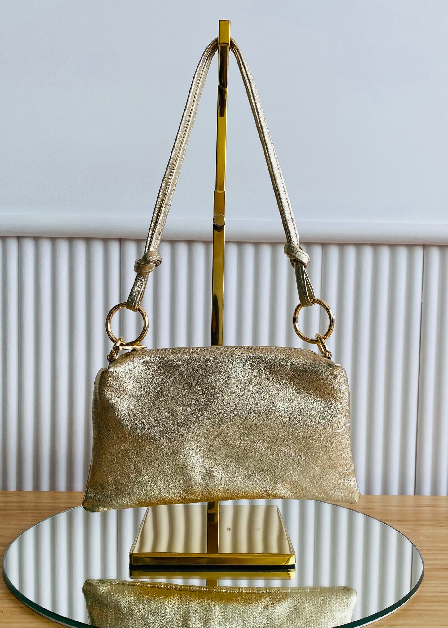 BRS • BORSA ALICE VERA PELLE CON TRACOLLA