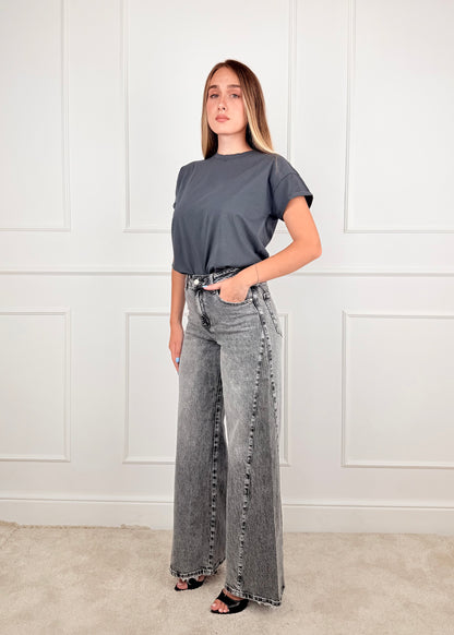 6182 - DENIM PALAZZO