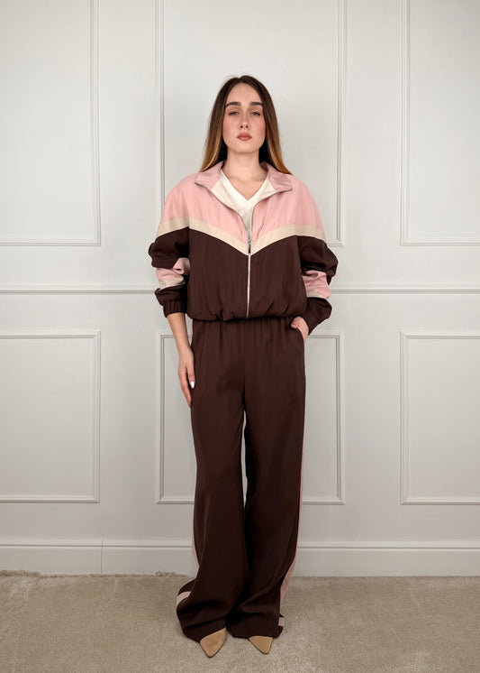 26P4584 - TENSIONE IN PANTALONE IN CUPRO DI VISCOSA