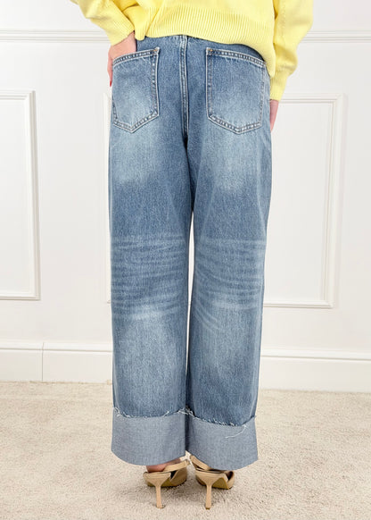 A455348 - BREND DENIM CON RISVOLTO