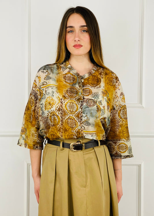 ZC811076 - CAMICIA IN MUSSOLA DI COTONE