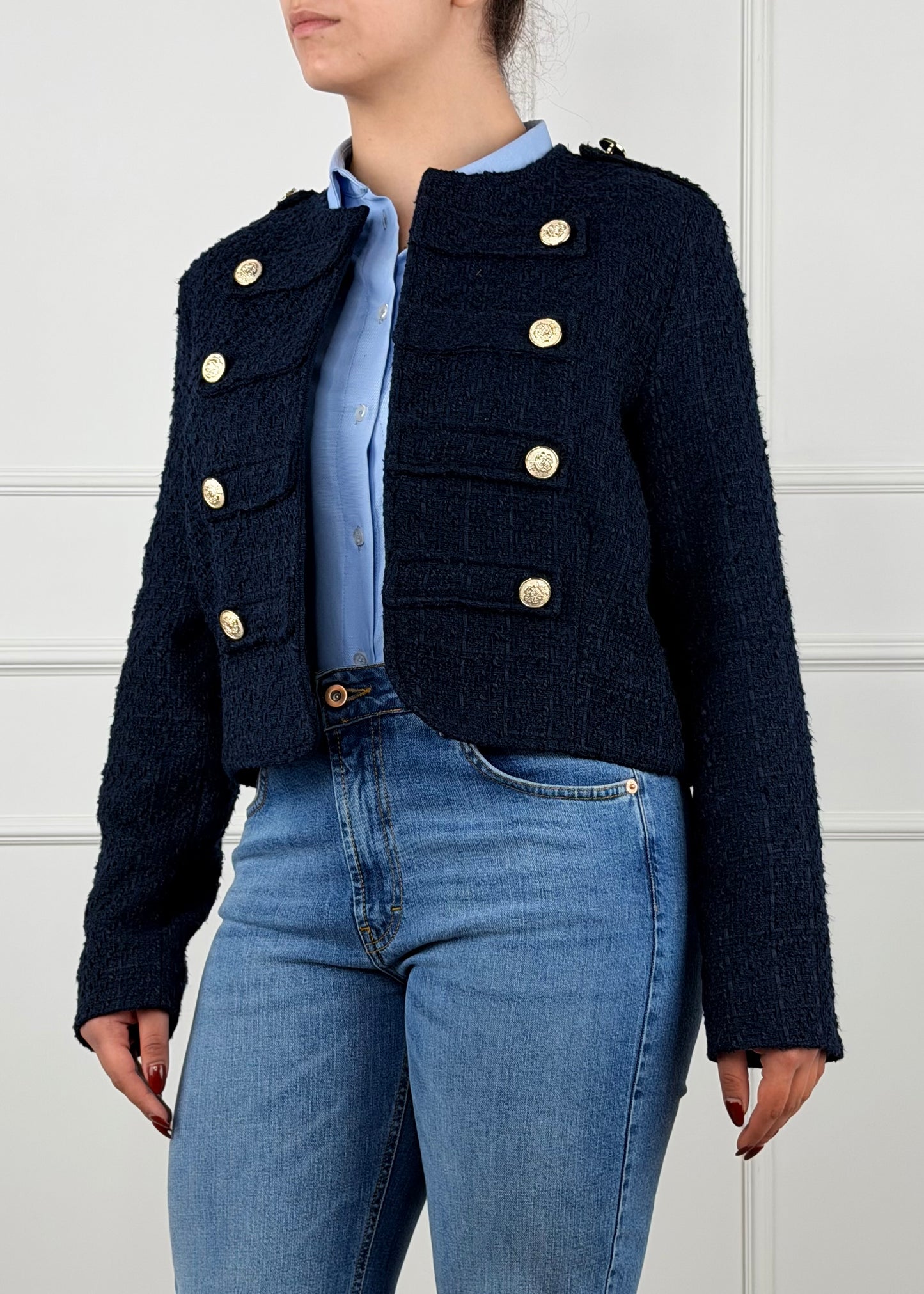 26B3718 - TENSIONE IN GIACCA NAPOLEONE IN BOUCLE