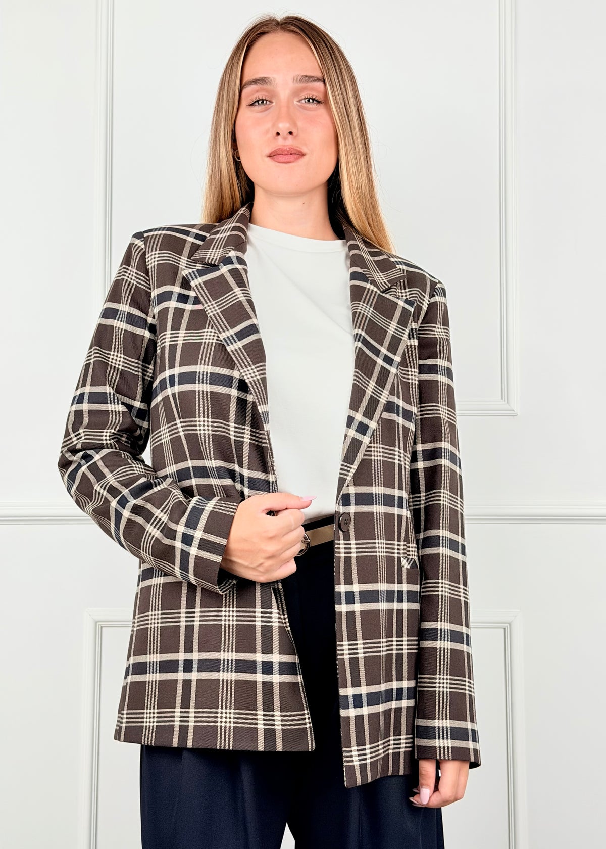 H86338 - BREND GIACCA CHECK