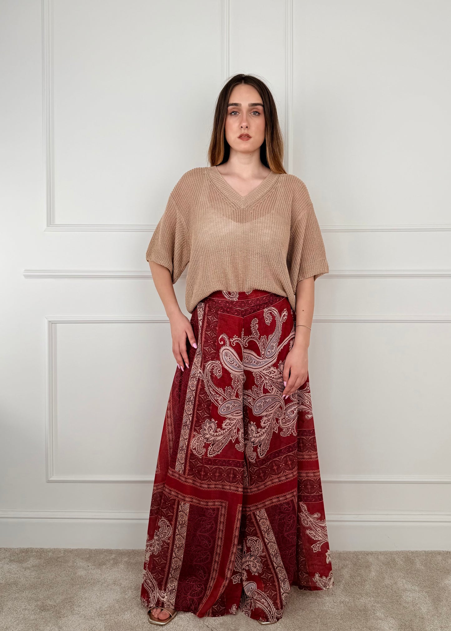 H4500 - PANTAGONNA FANTASIA PAISLEY