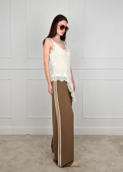 26P4049 - TENSIONE IN PANTALONE SPORTY CON BANDE LATERALI