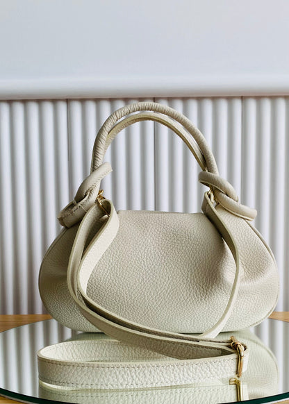 BRS • BORSA NORA VERA PELLE CON TRACOLLA