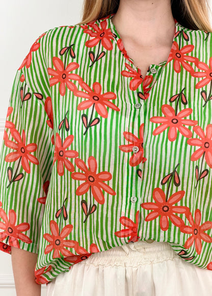 T2605 CAMICIA MISTO SETA E COTONE