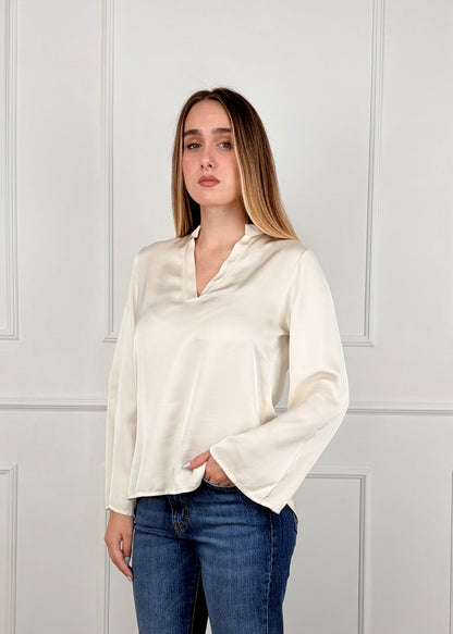 F2207B22R - TENSIONE IN BLUSA IN VISCOSA