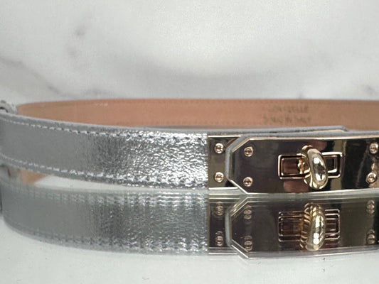 CNT22 CINTURA VERA PELLE REGOLABILE