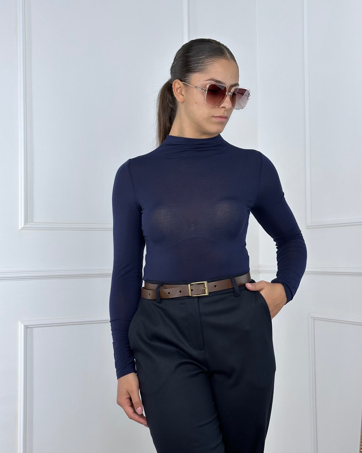 F63175 BREND MAGLIA COLLO ALTO