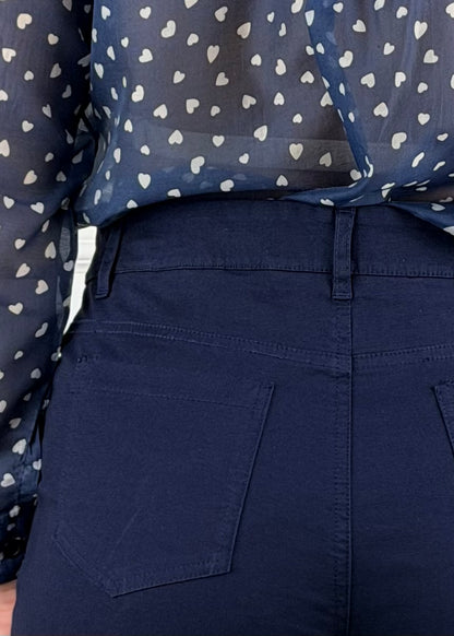 00155 - PANTALONE PALAZZO CROPPED