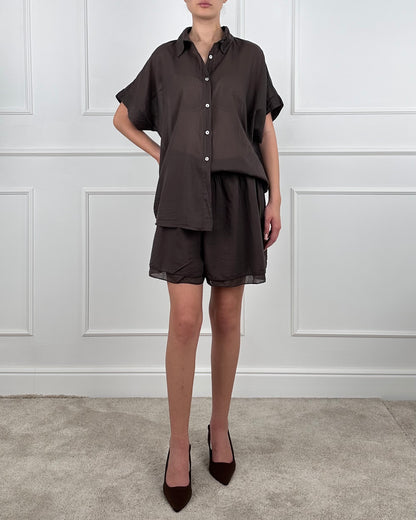 B3164 - CAMICIA IN MUSSOLA DI COTONE