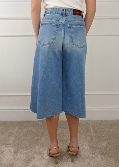 CJ12730 - TENSIONE IN BERMUDA IN DENIM