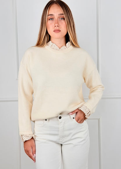 BD200A - MAGLIA DETTAGLIO POIS